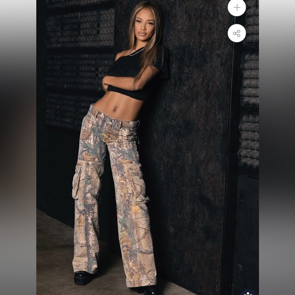 REVICE Pants & Jumpsuits Revice Denim Camo Cargo Pants Poshmark